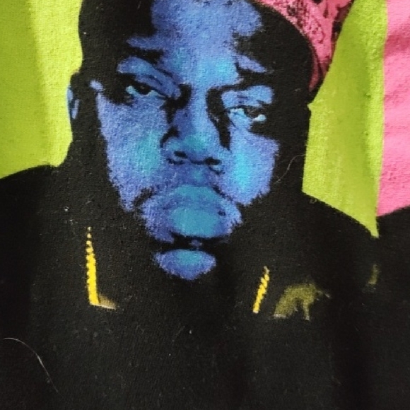 Black Graphic T-Shirt with Colorful Pop Art Design - Picture 2 of 3